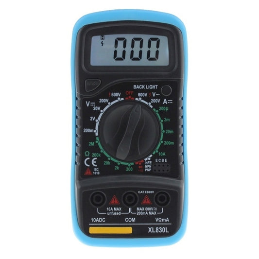 ANENG XL830L Multi-Function Digital Display High-Precision Digital Multimeter, Specification: Bubble Bag Packing(Blue) by ANENG