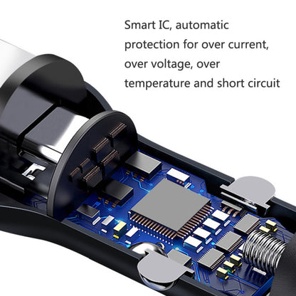 QIAKEY BK928 Dual Ports Fast Charge Car Charger - Car Charger by QIAKEY | Online Shopping UK | buy2fix