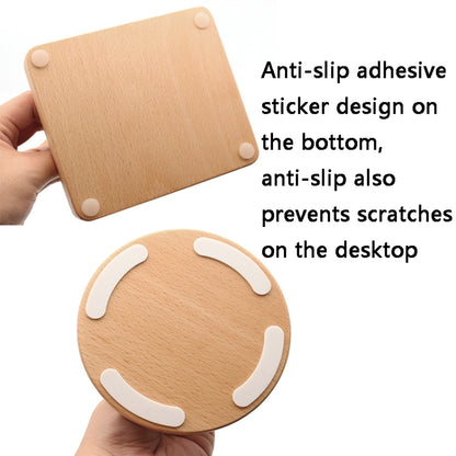 AM-EJZJ001 Desktop Solid Wood Headset Display Stand, Style: E - Apple Accessories by buy2fix | Online Shopping UK | buy2fix