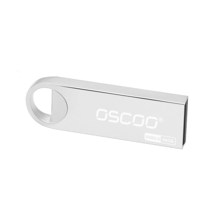 OSCOO 002U-2 USB 2.0 Metal Mini U Disk, Capacity: 64GB - USB Flash Drives by OSCOO | Online Shopping UK | buy2fix