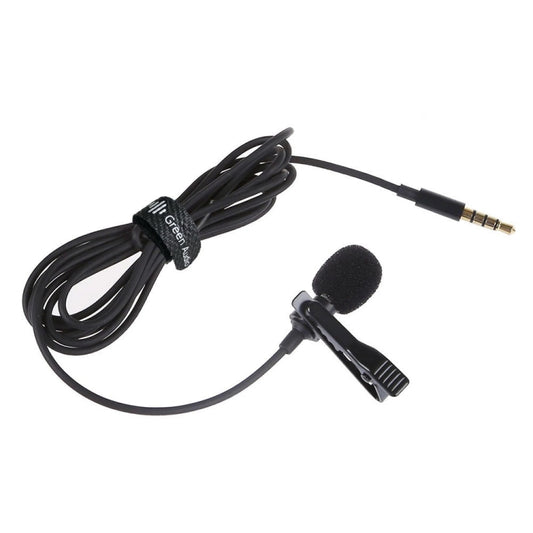 GAM-140 Mobile Phone Recording Collar Microphone(Black) by buy2fix