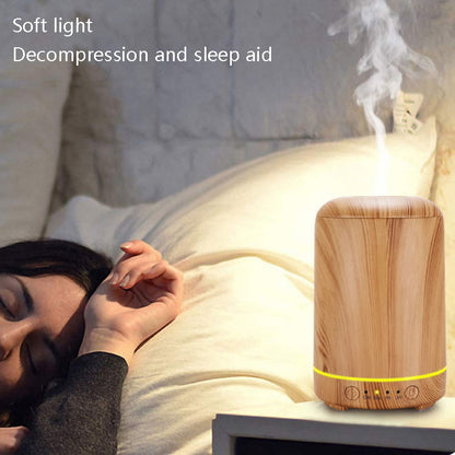 STB-105 Wood Grain Aromatherapy USB Air Purifier(Dark Wooden Grain) - Home & Garden by buy2fix | Online Shopping UK | buy2fix