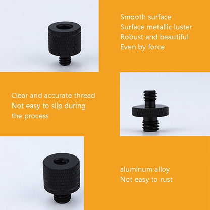 4 PCS Screw Adapter A30 M5 Female to 1/4 Male Screw - Camera Accessories by buy2fix | Online Shopping UK | buy2fix