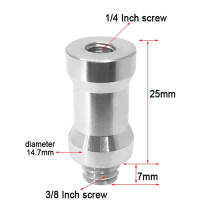 10 PCS Screw Adapter 1/4 Female to 3/8 Male Screw - Camera Accessories by buy2fix | Online Shopping UK | buy2fix