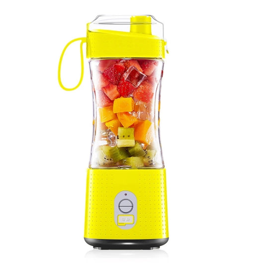 6-Blade Electric Fruit Juicer Juice Cup(Yellow) - Home & Garden by buy2fix | Online Shopping UK | buy2fix