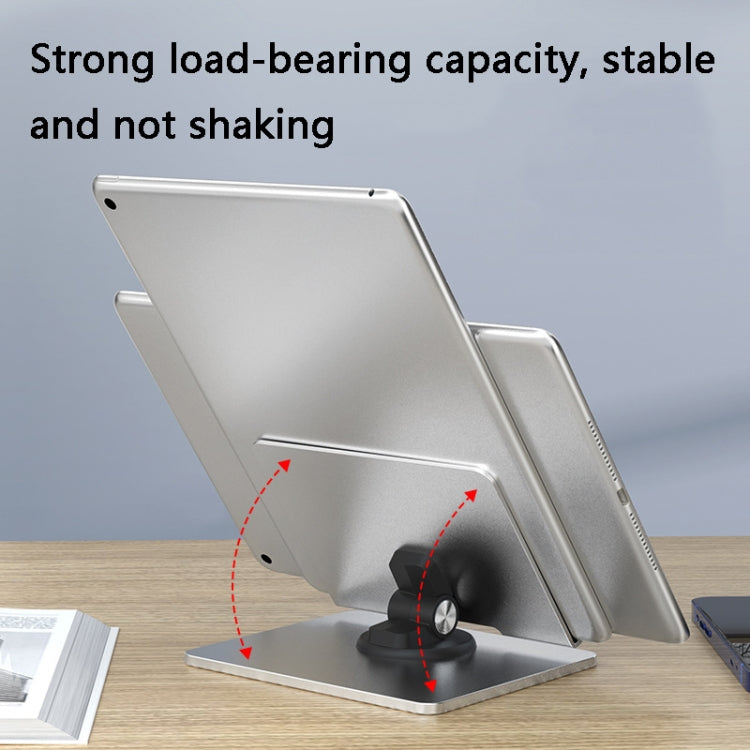 Aluminum Alloy Folding Tablet Bracket(Bright Silver) - Desktop Holder by buy2fix | Online Shopping UK | buy2fix