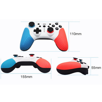 SW510 Wireless Bluetooth Controller With Vibration For Switch Pro(Black and White) - Gamepads by buy2fix | Online Shopping UK | buy2fix