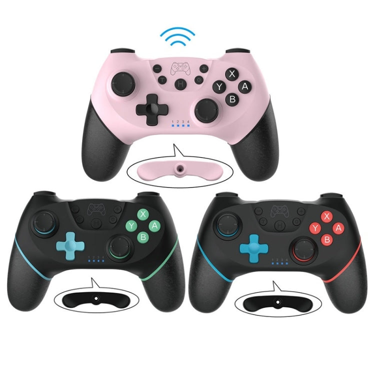 Wireless Bluetooth Gamepad With Macro Programming For Switch Pro, Product color: Left Blue Right Red - Gamepads by buy2fix | Online Shopping UK | buy2fix