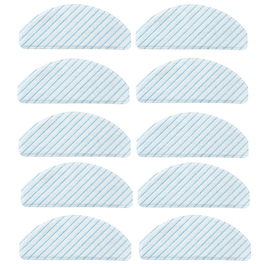 10 PCS Rag Mop Cloths For Ecovacs Deebot T8 Series
