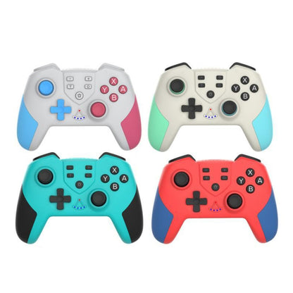 T23 Macro Programming Six-Axis Wireless Bluetooth Handle With NFC For Switch Pro(Blue Pink) - Gamepads by buy2fix | Online Shopping UK | buy2fix