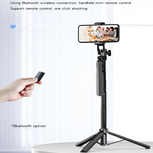 CYKE Folding Telescopic Mobile Phone Broadcast Stand Tripod, Specification: A61-1.6m (Cloud Station) by CYKE