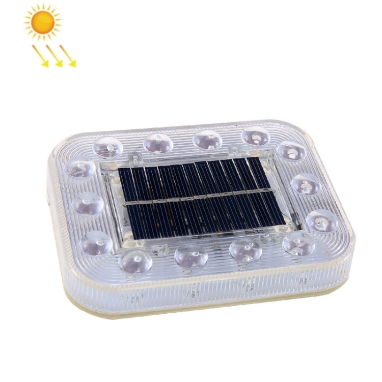 Solar Flashing Car Warning Light(Often Bright Style) - In Car by buy2fix | Online Shopping UK | buy2fix