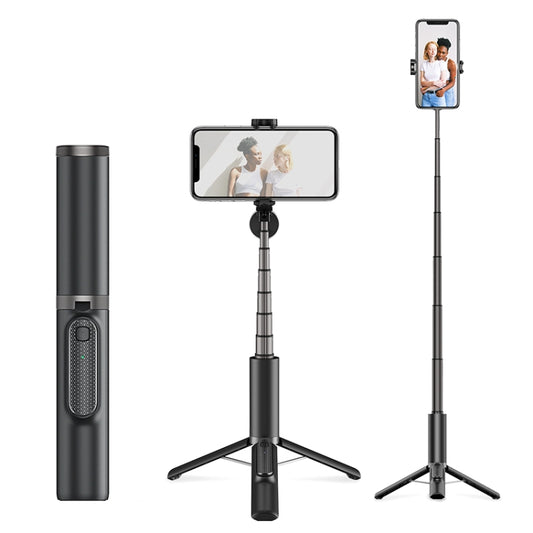 CYKE N-MY Integrated Tripod Bluetooth Live Selfie Stick(Black) by CYKE