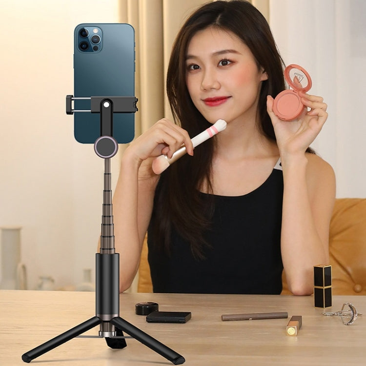 CYKE N-MY Integrated Tripod Bluetooth Live Selfie Stick(Black) - Consumer Electronics by CYKE | Online Shopping UK | buy2fix