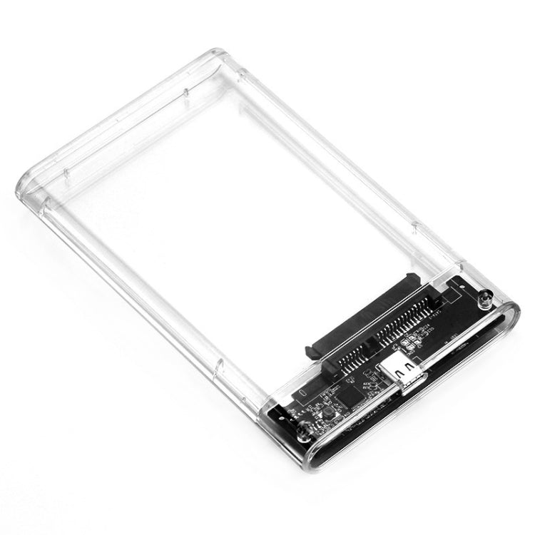 TU31 2.5 Inch USB3.1 TYPE-C Interface Hard Disk Transparent Protective Shell - HDD Enclosure by buy2fix | Online Shopping UK | buy2fix
