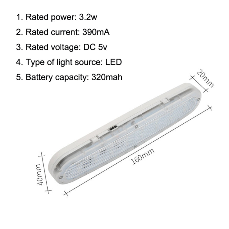 Y-977 Car Reading LED Trunk Light(Pure White) - In Car by buy2fix | Online Shopping UK | buy2fix