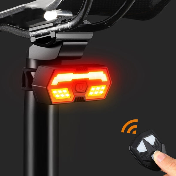 WEST BIKING Bicycle Remote Control Tail Light With Horn Tone(Black) by WEST BIKING