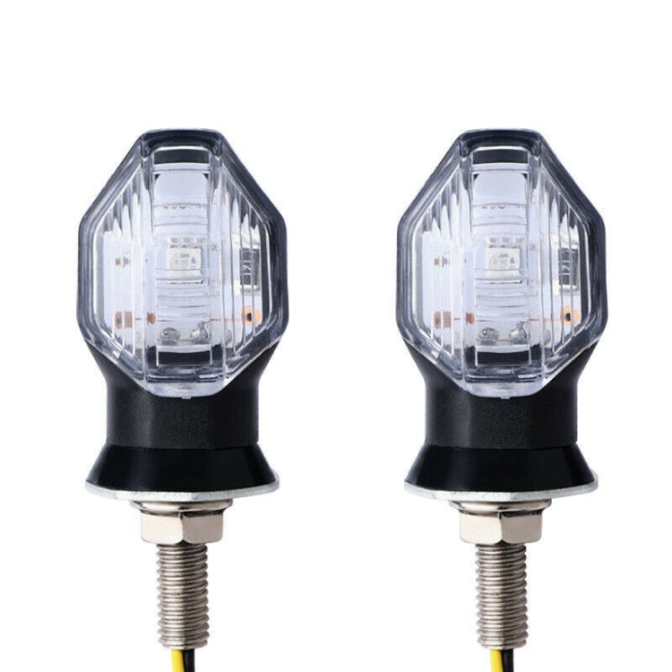 2pcs Motorcycle Steering Lamp Small Shark LED Highlight(MK-100) by buy2fix