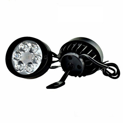 2 PCS MK-262 6 LEDs Motorcycle Fog Lamp Shooting Light by buy2fix