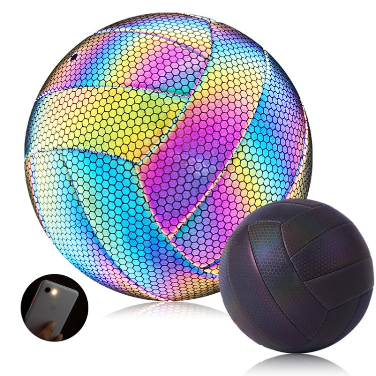 MILACHIC Fluorescent Volleyball No.5 PU Machine Stitched Volleyball(6932 Honeycomb) - Balls by MILACHIC | Online Shopping UK | buy2fix