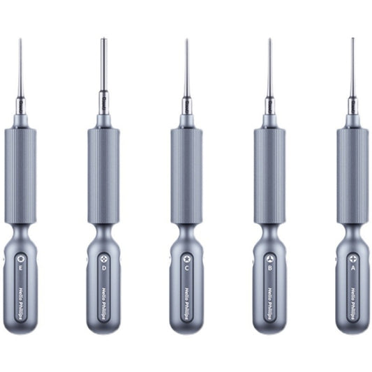 Qianli Super Tactile Grip-Type Precision Silent Dual-Bearing Screwdriver, Series: Type C Pentalibe by Qianli