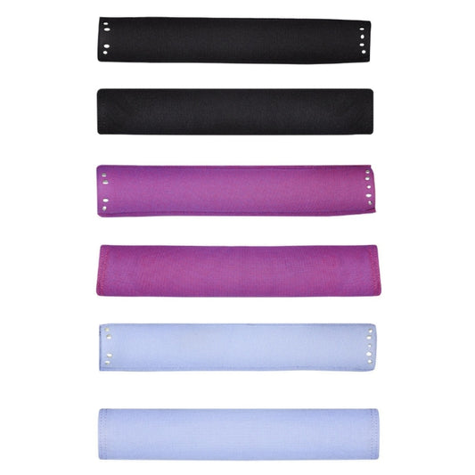 2pcs Sponge Earmuff Headrest Pad For Logitech G435, Color: Blue Headbeam by buy2fix