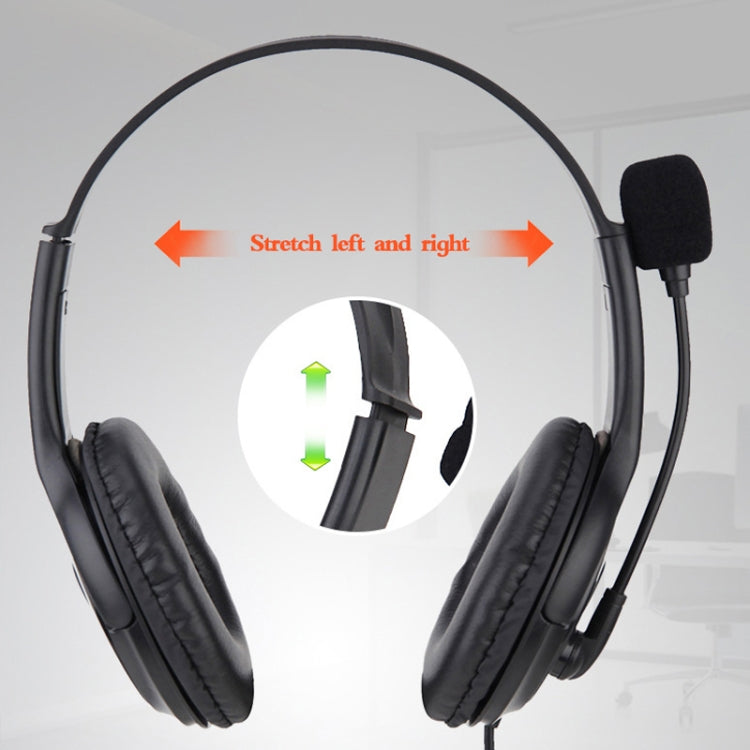 Soyto SY493MV Gaming Computer Teaching Office Mute Headset(Black) - Multimedia Headset by Soyto | Online Shopping UK | buy2fix