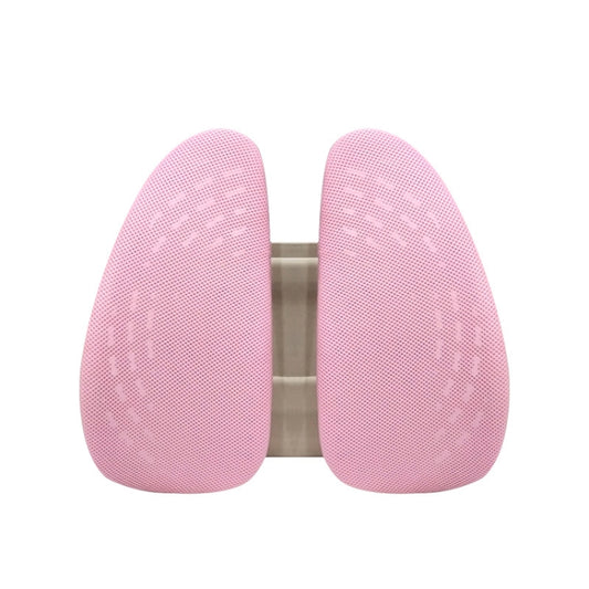 5297 Car Massage Seat Cushion(Beige with Pink) - In Car by buy2fix | Online Shopping UK | buy2fix