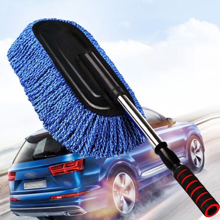 CS-365 Multifunctional Car Washing Telescopic Long-Handled Brush, Color: Blue (OPP Bag) - In Car by buy2fix | Online Shopping UK | buy2fix