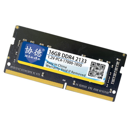XIEDE X059 DDR4 NB 2133 Fully Compatible Laptop RAM, Memory Capacity: 16GB by XIEDE