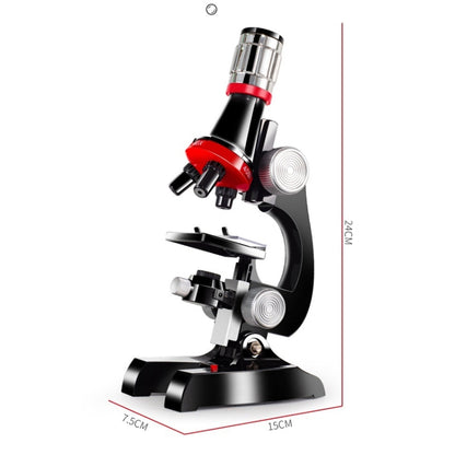 HD 1200 Times Microscope Children Educational Toys(Light Blue) - Consumer Electronics by buy2fix | Online Shopping UK | buy2fix