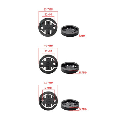 3 PCS Mountain Road Bike Stopwatch Conversion Seat For Garmin - Holders by buy2fix | Online Shopping UK | buy2fix