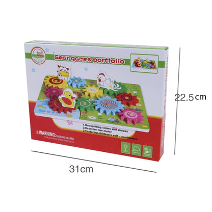 Animal Gear Game Combination Pairing Assembled Toy(Forest Animal) - Puzzle Toys by buy2fix | Online Shopping UK | buy2fix