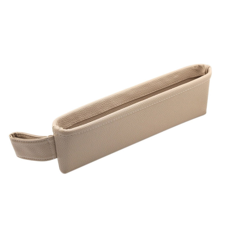 Car Seat Clamp Storage Box(Beige) - In Car by buy2fix | Online Shopping UK | buy2fix