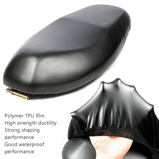 MC1004 Motorcycle Sun Protection Dustproof Rain Seat Cover, Specification: L(Black) by buy2fix