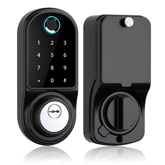F31 App Graffiti Password Fingerprint Smart Lock - Security by buy2fix | Online Shopping UK | buy2fix