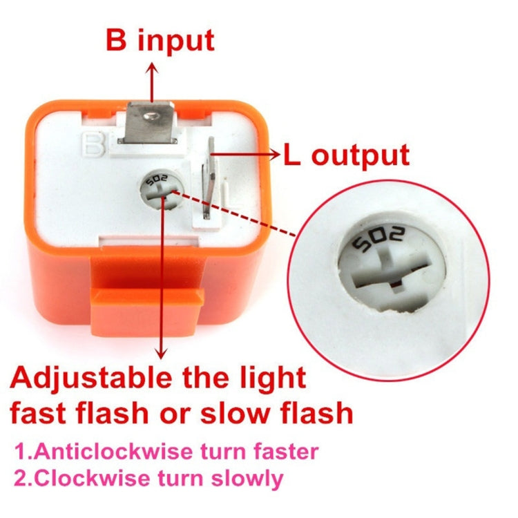 Motorcycle LED Turn Signal Relay(Elegant Black) by buy2fix