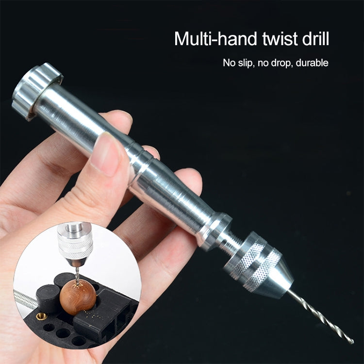 Hand Twist Drill Aluminum Slloy Hand Drill Punch - Drill & Drill Bits by buy2fix | Online Shopping UK | buy2fix