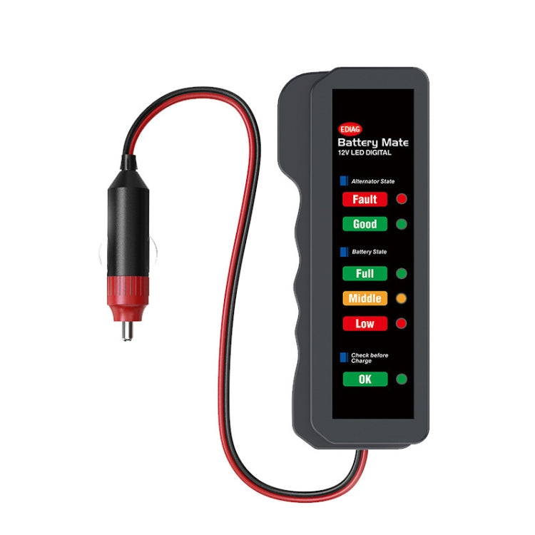 12V Automotive Battery Tester Fault Diagnosis Instrument - In Car by buy2fix | Online Shopping UK | buy2fix