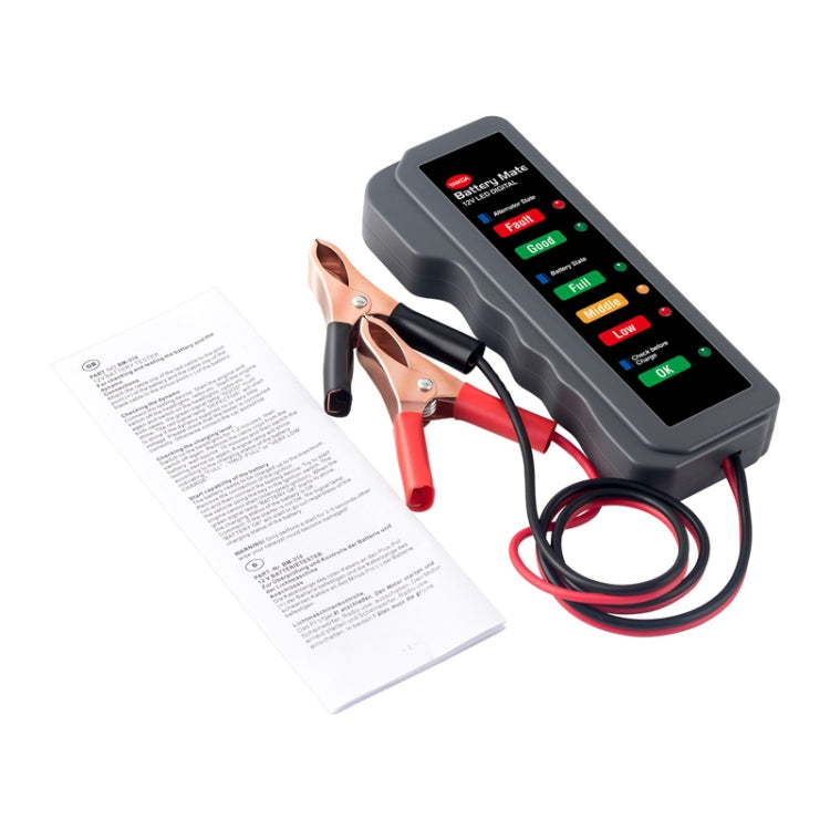 12V Automotive Battery Tester Fault Diagnosis Instrument - In Car by buy2fix | Online Shopping UK | buy2fix