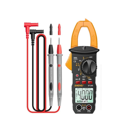 ANENG ST180 Digital Display Clamp AC & DC Intelligent Voltage Multimeter(Yellow) - Consumer Electronics by ANENG | Online Shopping UK | buy2fix