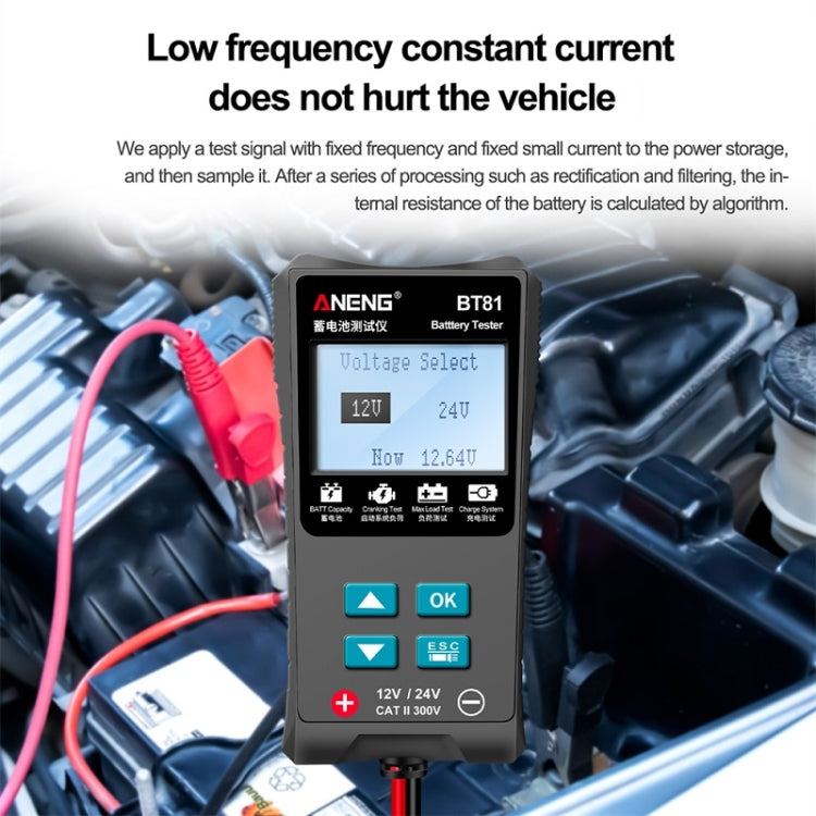 ANENG BT81 12V/24V Battery Internal Resistance Capacity Detector - Consumer Electronics by ANENG | Online Shopping UK | buy2fix