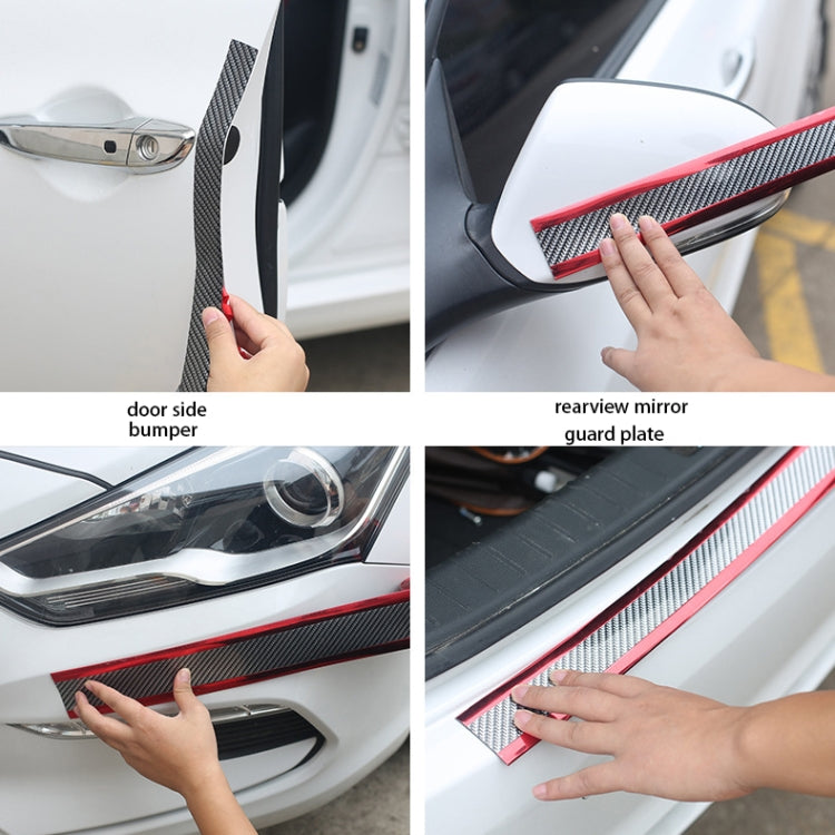 1m Car Bumper Anti-Collision Strip, Color: Laser 7cm by buy2fix