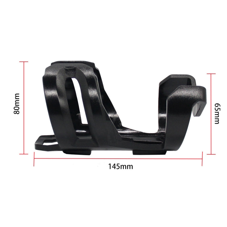 B-L004 Motorcycle Long-Distance Riding Bottle Holder Set(Black) by buy2fix