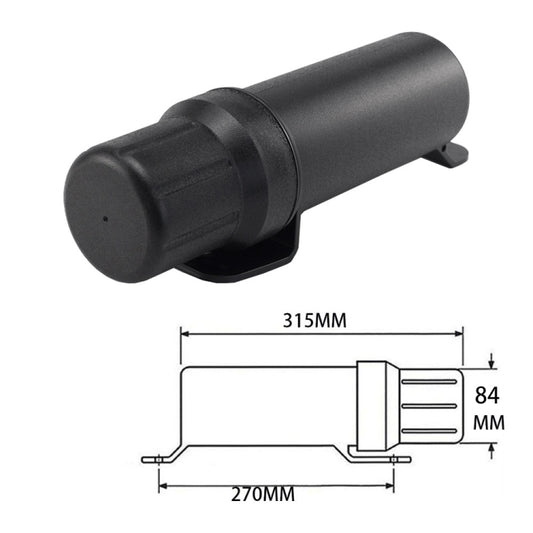 Universal Motorcycle Tool Tube Retrofit Parts, Wide: 84mm by buy2fix