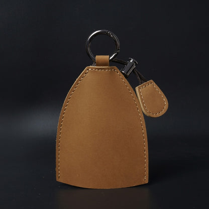 18Y-009 Vintage Handmade Leather Car Pull-Out Key Case(Oil Wax Skin Camel) by buy2fix
