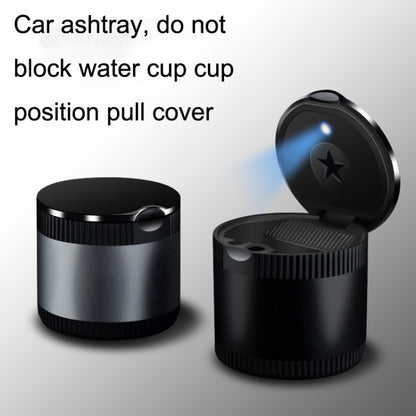 Car Ashtray With LED Ambient Light(Red) - In Car by buy2fix | Online Shopping UK | buy2fix