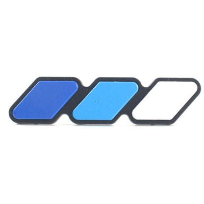 2 PCS Universal Three-color Car Sticker(Blue) - In Car by buy2fix | Online Shopping UK | buy2fix