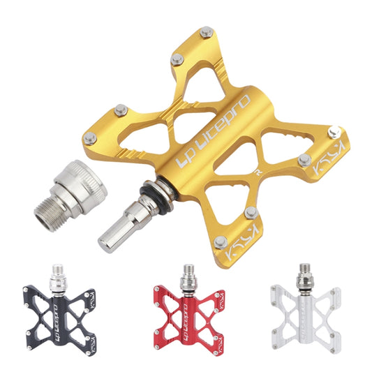 LP LitePro K5 Folding Bkie Aluminum Alloy Bearin Pedals(Silver) by LP LitePro
