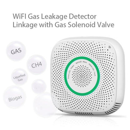 TY-GSA-87 Smart Home WIFI Gas Detector, Specification: EU Plug - Security by buy2fix | Online Shopping UK | buy2fix